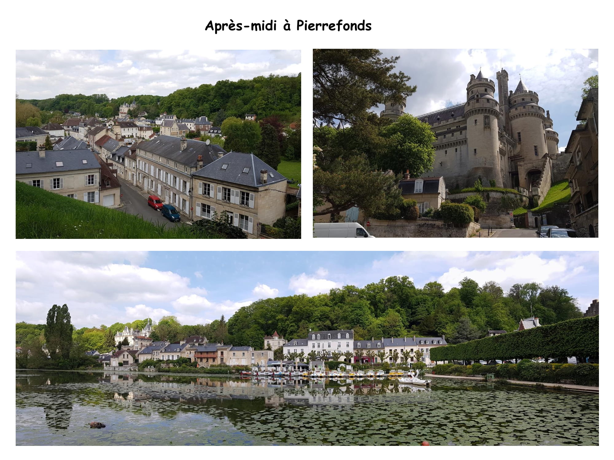Photos après-midi à Pierrefonds